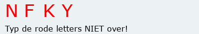 Bevestigingscode