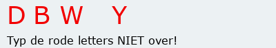 Bevestigingscode