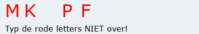 Bevestigingscode