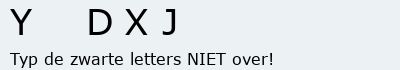 Bevestigingscode