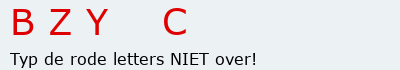 Bevestigingscode