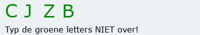 Bevestigingscode