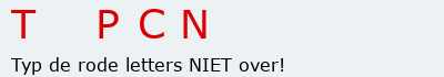 Bevestigingscode