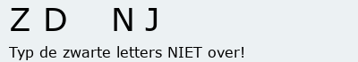 Bevestigingscode