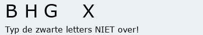 Bevestigingscode