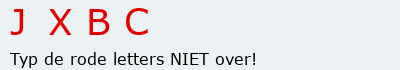 Bevestigingscode