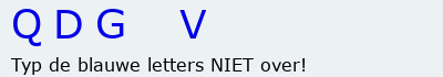 Bevestigingscode