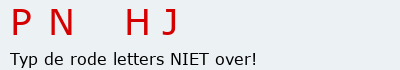 Bevestigingscode