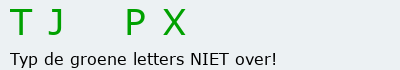 Bevestigingscode