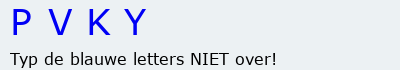 Bevestigingscode