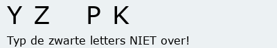 Bevestigingscode
