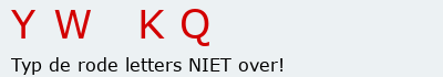 Bevestigingscode