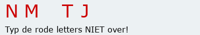 Bevestigingscode