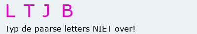 Bevestigingscode