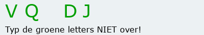 Bevestigingscode