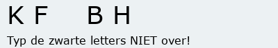 Bevestigingscode