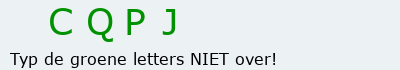 Bevestigingscode
