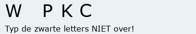 Bevestigingscode