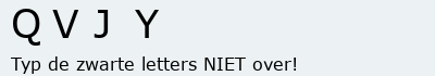 Bevestigingscode