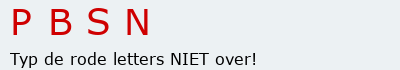 Bevestigingscode