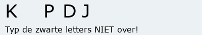Bevestigingscode