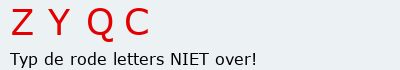 Bevestigingscode