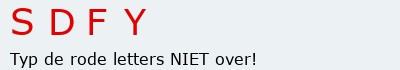 Bevestigingscode
