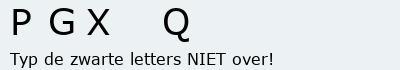Bevestigingscode