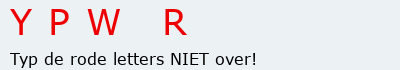 Bevestigingscode
