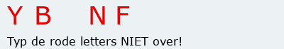 Bevestigingscode