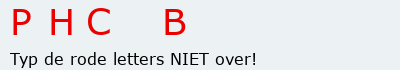 Bevestigingscode