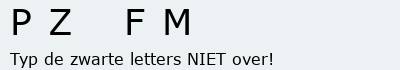 Bevestigingscode