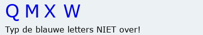 Bevestigingscode