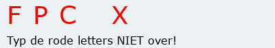 Bevestigingscode