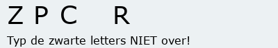 Bevestigingscode