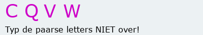 Bevestigingscode