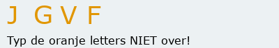 Bevestigingscode