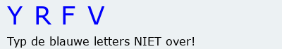 Bevestigingscode