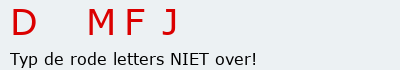 Bevestigingscode