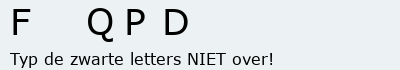 Bevestigingscode