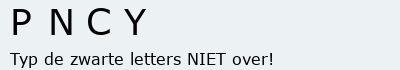 Bevestigingscode