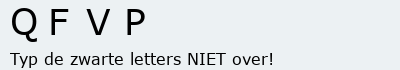 Bevestigingscode