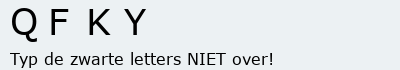 Bevestigingscode