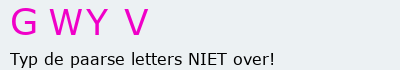 Bevestigingscode