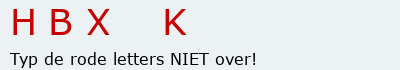 Bevestigingscode