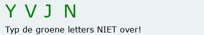 Bevestigingscode
