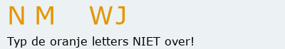 Bevestigingscode