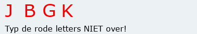 Bevestigingscode