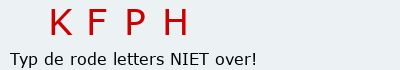 Bevestigingscode