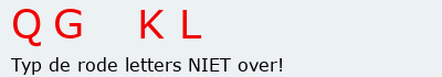 Bevestigingscode